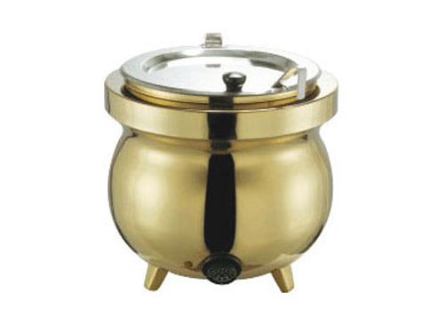 YLQH093 stainless steel (gold-plated ) electric soup pot