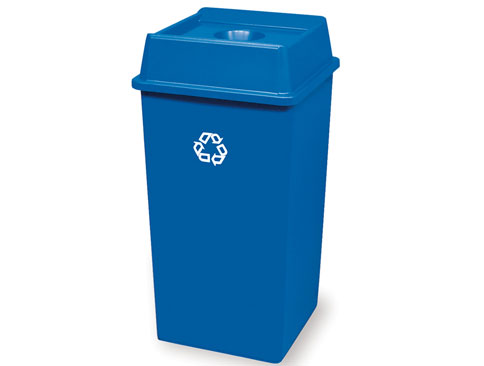 YLAE193 Rubbermaid trash can be recycled